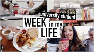 WEEK IN MY LIFE as a UNIVERSITY STUDENT | balancing school and life