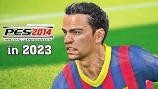 PES 2014 in 2023 - Better Than eFootball ?  Fujimarupes