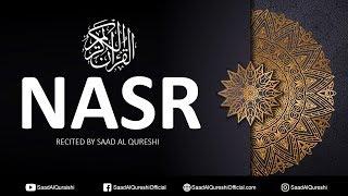 Learn Surah AN-NASR, Repeated Many Time | Easy for Beginners & Kids - Saad Al Qureshi