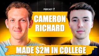 #091 - Growing an Amazon Business in College with Cameron Richard I The Amazon Wholesale Podcast