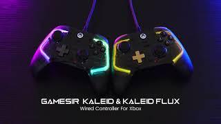 GameSir Kaleid & Kaleid Flux RGB Lighting Show | Xbox Gaming Controllers