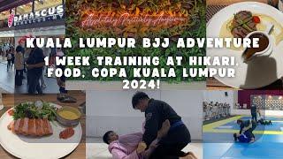 BJJ Adventures in Kuala Lumpur: 1 Week Training at Hikari, Food, and Copa Kuala Lumpur 2024