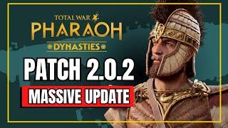  Is Patch 2.0.2 a Game-Changer?  LIVE Odysseus Campaign in Total War Pharaoh Dynasties Update