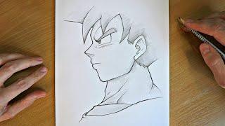 Goku Drawing Tutorial | Learn to Draw Anime! | Step by Step Easy Drawing