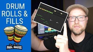 Drum Rolls And Drum Fills in Afrobeat - CREATE YOUR OWN LIKE THIS! (Tutorial)