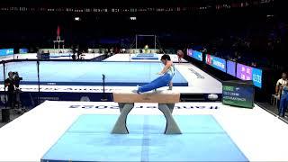 ABDURAKHIMOV Rasuljon (UZB)_2023 Artistic Worlds, Antwerp (BEL)_Qualifications_Pommel Horse