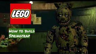 Lego how to build: Springtrap #fnaf #lego #moc #howtobuild #fnaf3 #springtrap