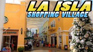 LA ISLA Shopping Village Cancun Mexico (4k)