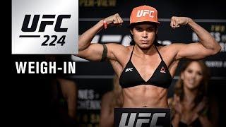 UFC 224: Weigh-in