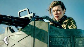 First Encounter With The Diablo Scene - Monster Hunter (2020) Milla Jovovich