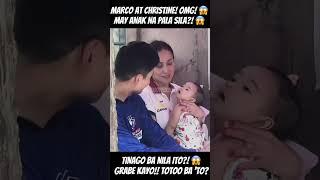 May ANAK pala sina MARCO at CHRISTINE?!  #showbiz #showbiznews #latestupdate
