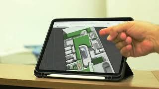 Architectural visualization 3D interactive web application