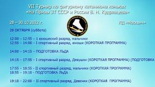 29.10.22 VII Турнир по фигурному катанию на коньках «На Призы ЗТ СССР и России В. Н. Кудрявцева»