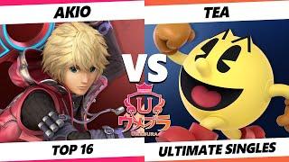 Umebura SP 11 - Akio (Shulk) Vs. Tea (Pac-Man) Smash Ultimate - SSBU