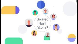 Şikayet Nasıl Yazılır?