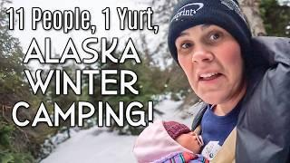 Alaska Off-Grid Winter Camping | Searching For SNOW!