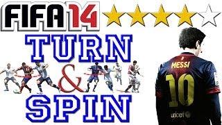 Turn & Spin (Berbatov Spin)  (Tutorial) :: FIFA 14 [PS3 / Xbox 360] ᴴᴰ