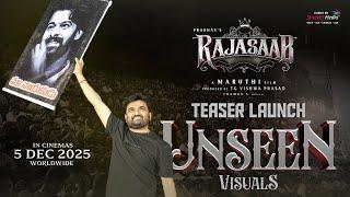 The Rajasaab Teaser Launch Unseen Visuals | Prabhas | Maruthi | Thaman S | Shreyas Media