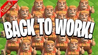 Putting 21 Builders to Work on 4 Accounts! (Clash of Clans)