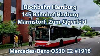 Hochbahn Hamburg - Linie 145, Mercedes-Benz O530 C2 #1918