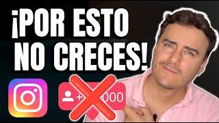 La razón por la que NO CRECES EN INSTAGRAM- Mensaje DIRECTO DEL CEO