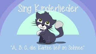 ABC, die Katze lief im Schnee - Kinderlieder zum Mitsingen | Sing Kinderlieder