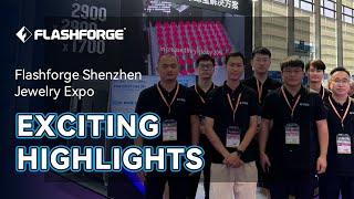 Flashforge at the Shenzhen Jewelry Expo: A Journey of Innovation!