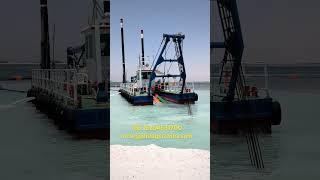 Julong CSD300 Cutter Suction Dredger Dredge Project in Middle East #cuttersuctiondredger #dredger