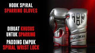 Sparring Gloves Hook Spiral, Sarung Tinju Khusus untuk Sparring