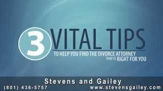 Stevens and Gailey Ogden Divorce Lawyers | Criminal Defense Lawyer Salt Lake City