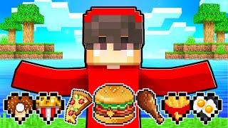 Cash Has FOOD HEARTS in Minecraft!