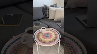 Апсайклинг Мозайкой: столик из Икеи #своимируками #сделайсам #ikea #дом #идея #upcycling #craft #diy