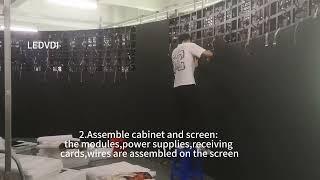 How to customize flexible led display #flexible screen #web:www.ledvdi.com #whatsapp008618126257352