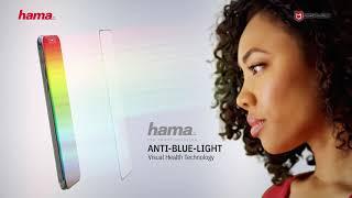 Hama 3D-Displayschutzglas "Anti-BlueLight" mit antimikrobieller Oberfläche