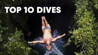 Top 10 Most Awesome Red Bull Cliff Dives