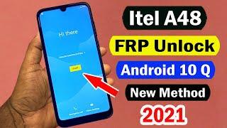 Itel A48 FRP Bypass New Method |