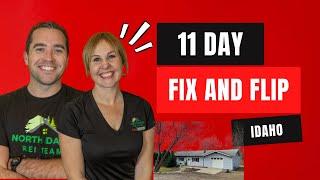 11-Day Flip Frenzy: North Idaho REI Team's Hilarious & Profitable House Makeover! 