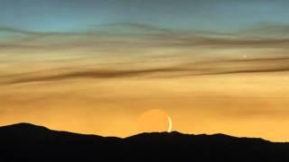 Moonset Over Wet Mountains