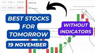 intraday stocks for tomorrow 19 november 2024 | Darshan Tech