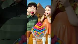 Squid Game AI Tapioca Balls ASMR #squidgame #squidgame2 #ai #asmr
