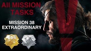 Metal Gear Solid V: The Phantom Pain - All Mission Tasks (Mission 38 - Extraordinary)