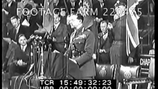 Field Marshall Sir Harold Alexander Addresses UN 220475-17 | Footage Farm