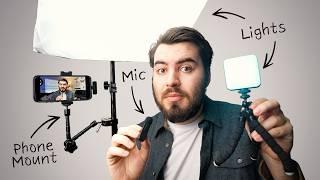 $100 YouTube Studio Setup for Beginners! (High Quality)