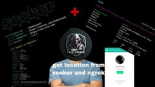 How to get location from seeker and ngrok.best tool for getting location.get location for termux