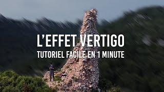 Comment créer l'effet VERTIGO - Dolly Zoom en MONTAGE avec n'importe quel plan drone ? Tutoriel