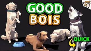 Every game is better with DOGS! | Synty Dog Pack (60s Asset Overview)