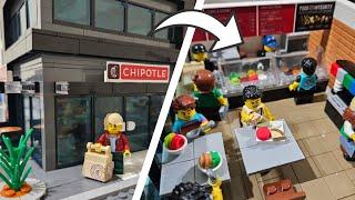 I Built A LEGO CHIPOTLE...