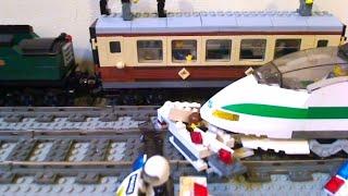 LEGO Train Chase - LEGO Police Chase Part 2