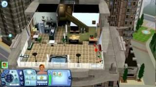 The Sims 3 Late Night - My new high-rise apartment/penthouse suite