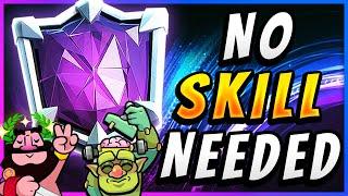 HOW TO GET ULTIMATE CHAMPION with NO SKILL NEEDED! — Clash Royale